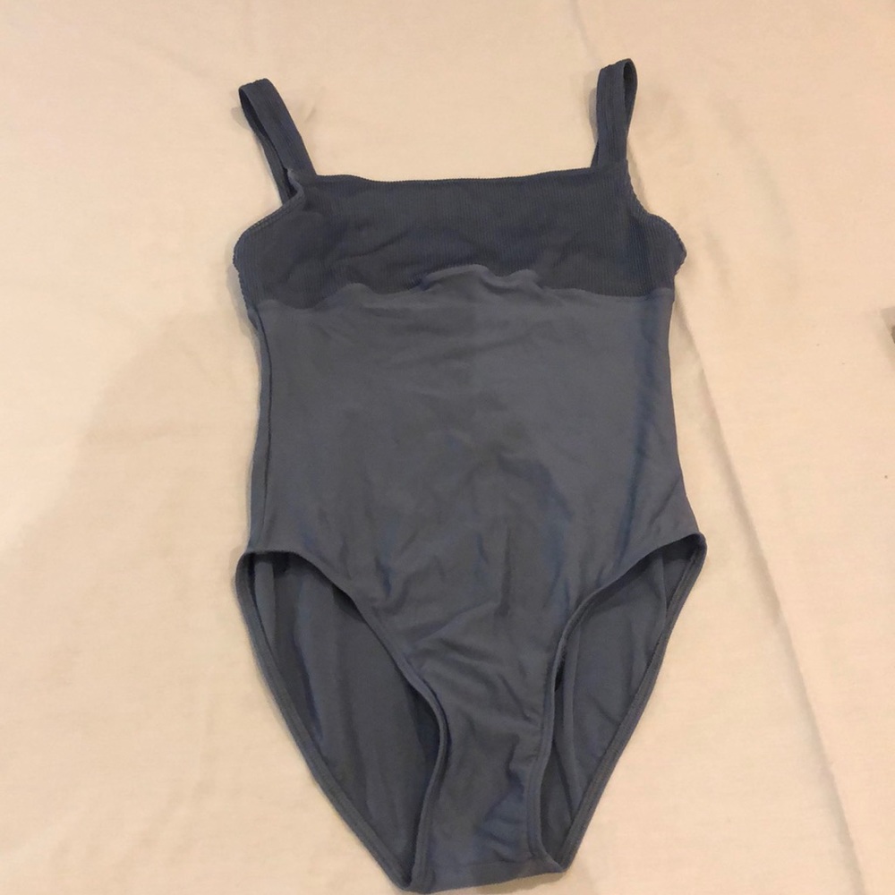 Wear Moi leotard, adult S, ribbed top